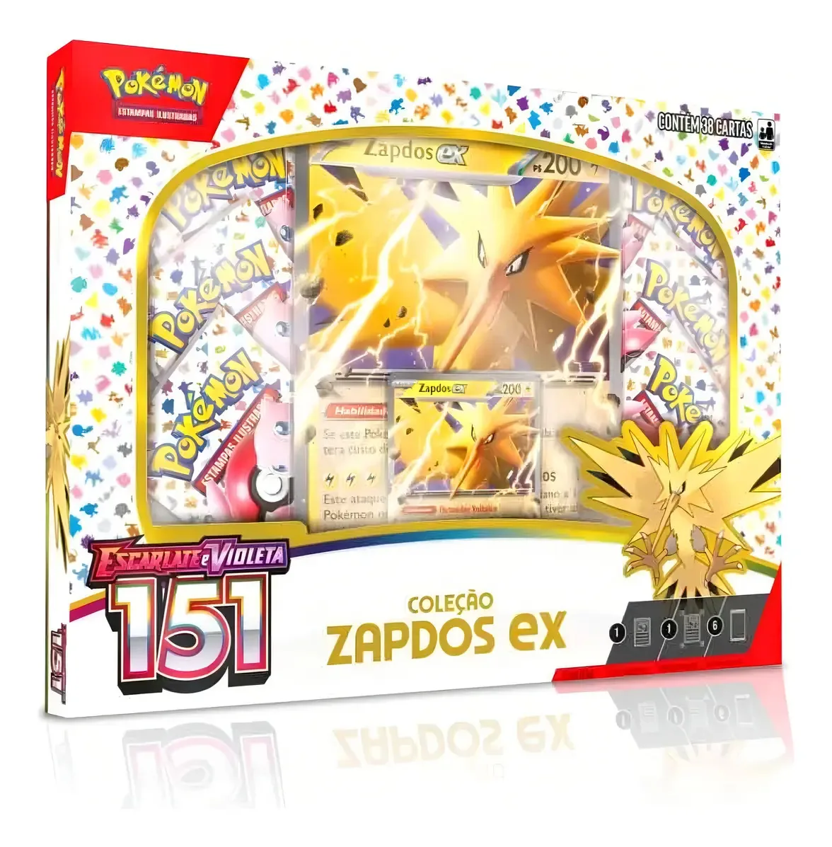 Jgs Brinq Carton Pokemon Ev3.5 Box Zapdos Ex