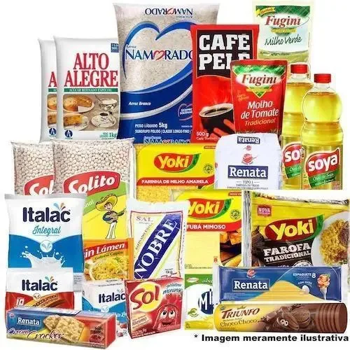 Cesta Básica Mod Especial Jacobina Mais Completa Do Brasil