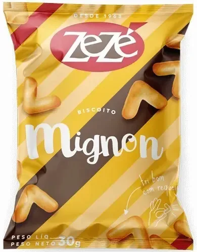 Bisc Salg Zeze Mignon Lanchinho 30g