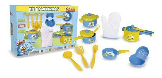 Kit Panelinha Galinha Pintadinha Nig