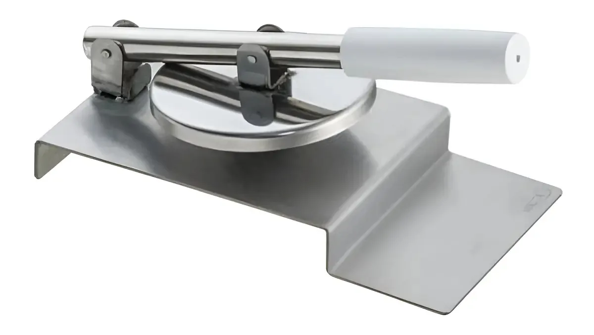 Modelador De Hambúrguer Inox 120mm Cor Prateado