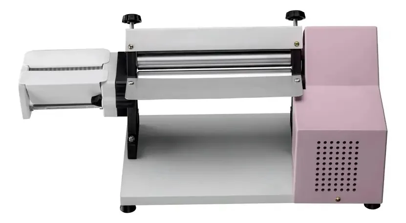 Cilindro Malta Elétrico Para Pães Massas Pizzas Rosa