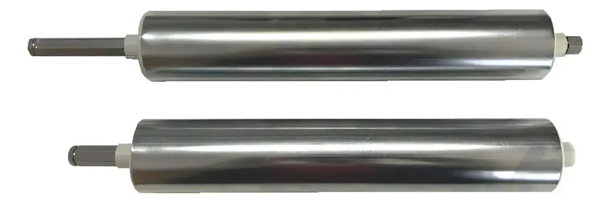 Kit Rolos 40 Cm Cromado Para Cilindro Massas Elétrico Malta
