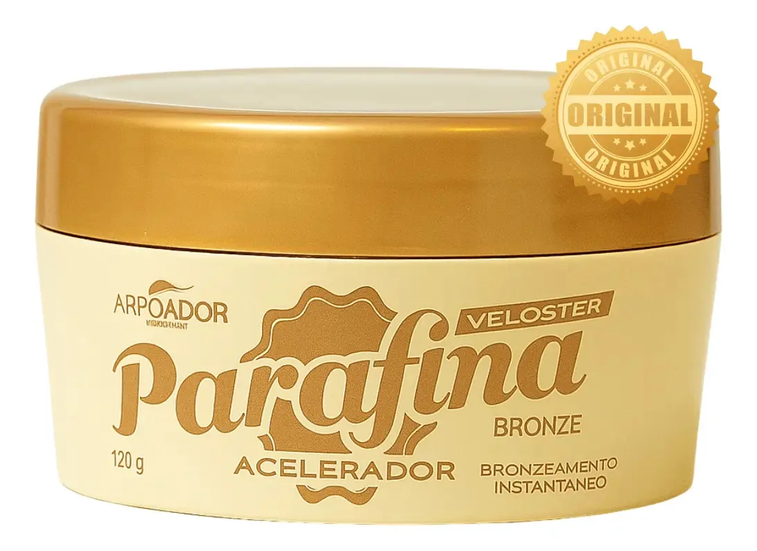 Acelerador de Bronzeado Parafina Bronze Veloster Para Corpo