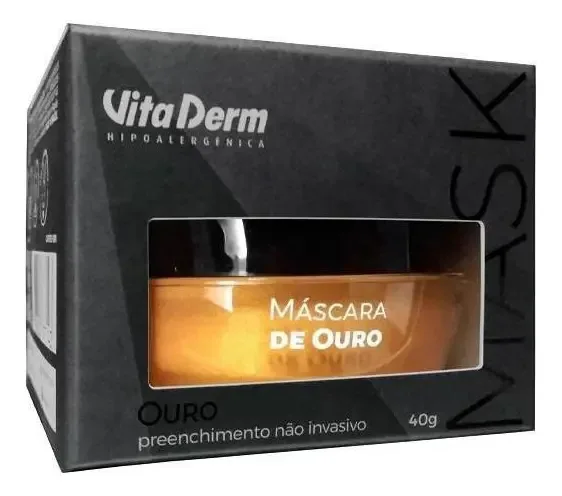 7136 Vitaderm Mascara De Ouro 40g