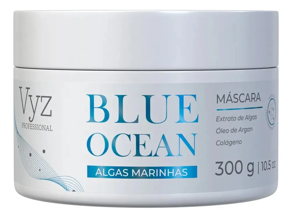 Máscara Blue Ocean Algas Marinhas 300g Vyz Professional