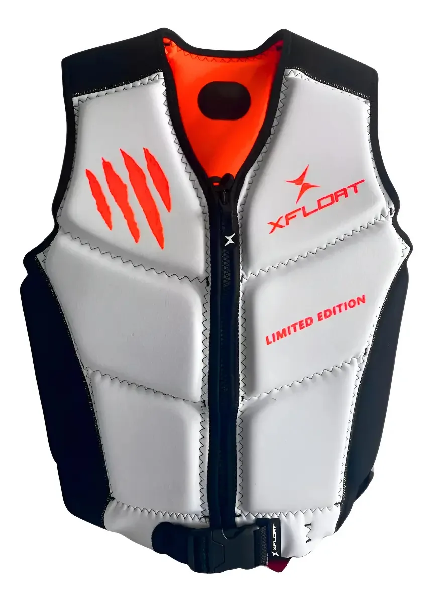 Colete Salva Vidas Enzo 2.0 Branco / Laranja G2 - Xfloat