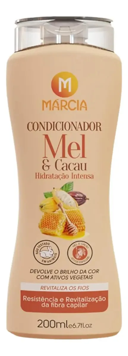 Condicionador Márcia Cosméticos Mel E Cacau 200ml
