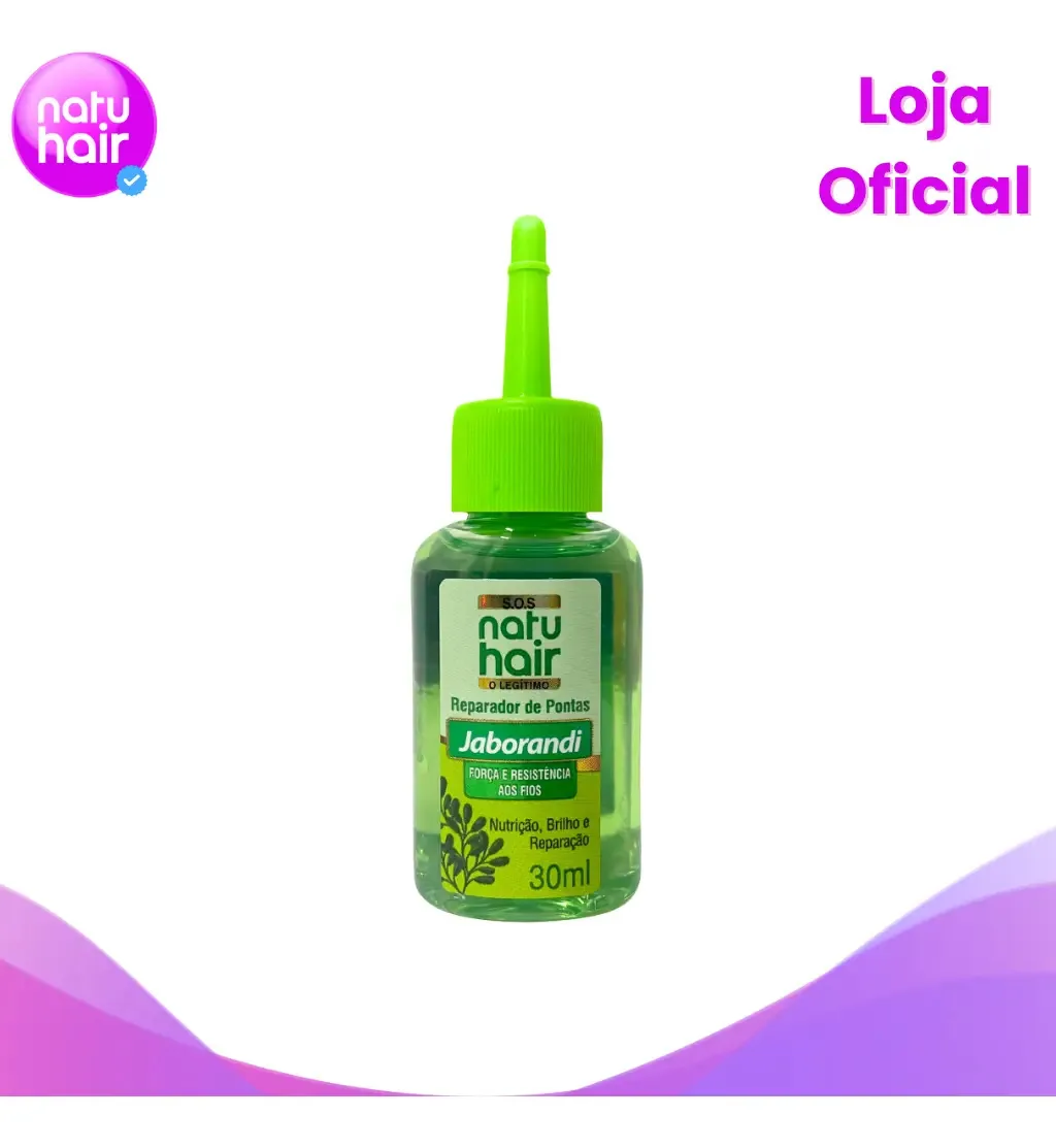 Rep Pontas Natu Hair 30ml Jaborandi