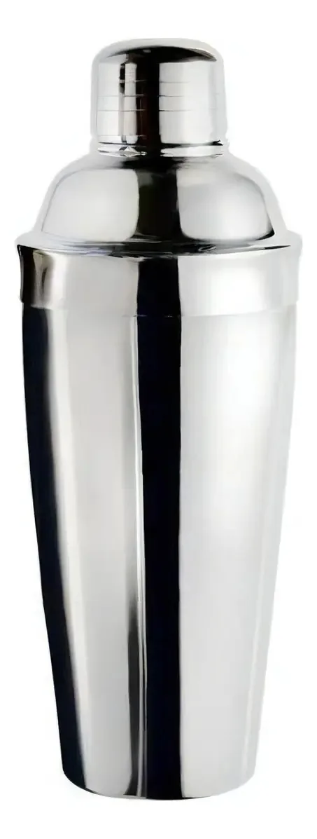 Coqueteleira Aco Inox 750ml Cor Azul