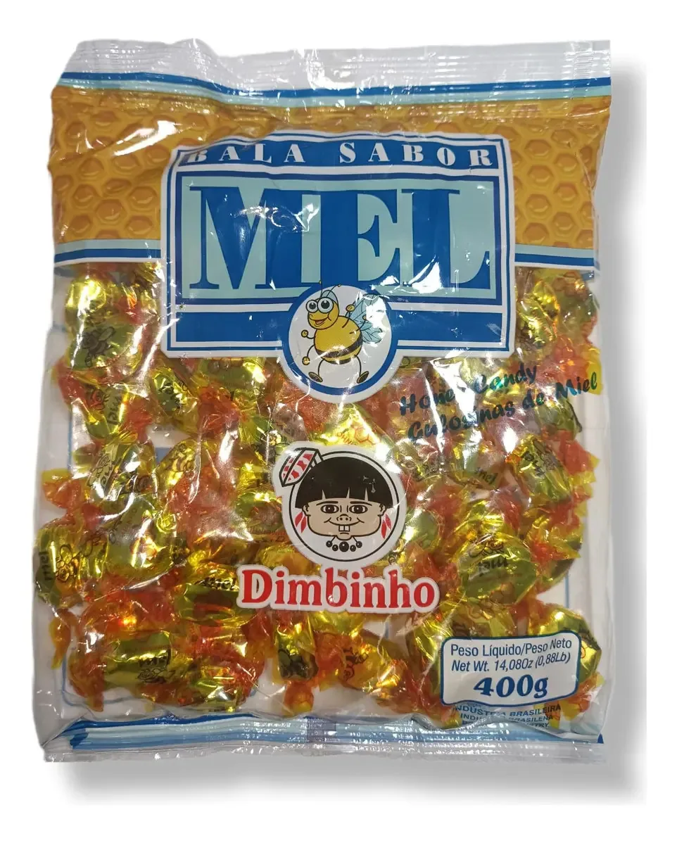 Bala De Mel Dimbinho 400g