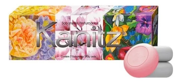 Sabonete Kanitz Estojo Lorence 3 Sabonetes X 90g