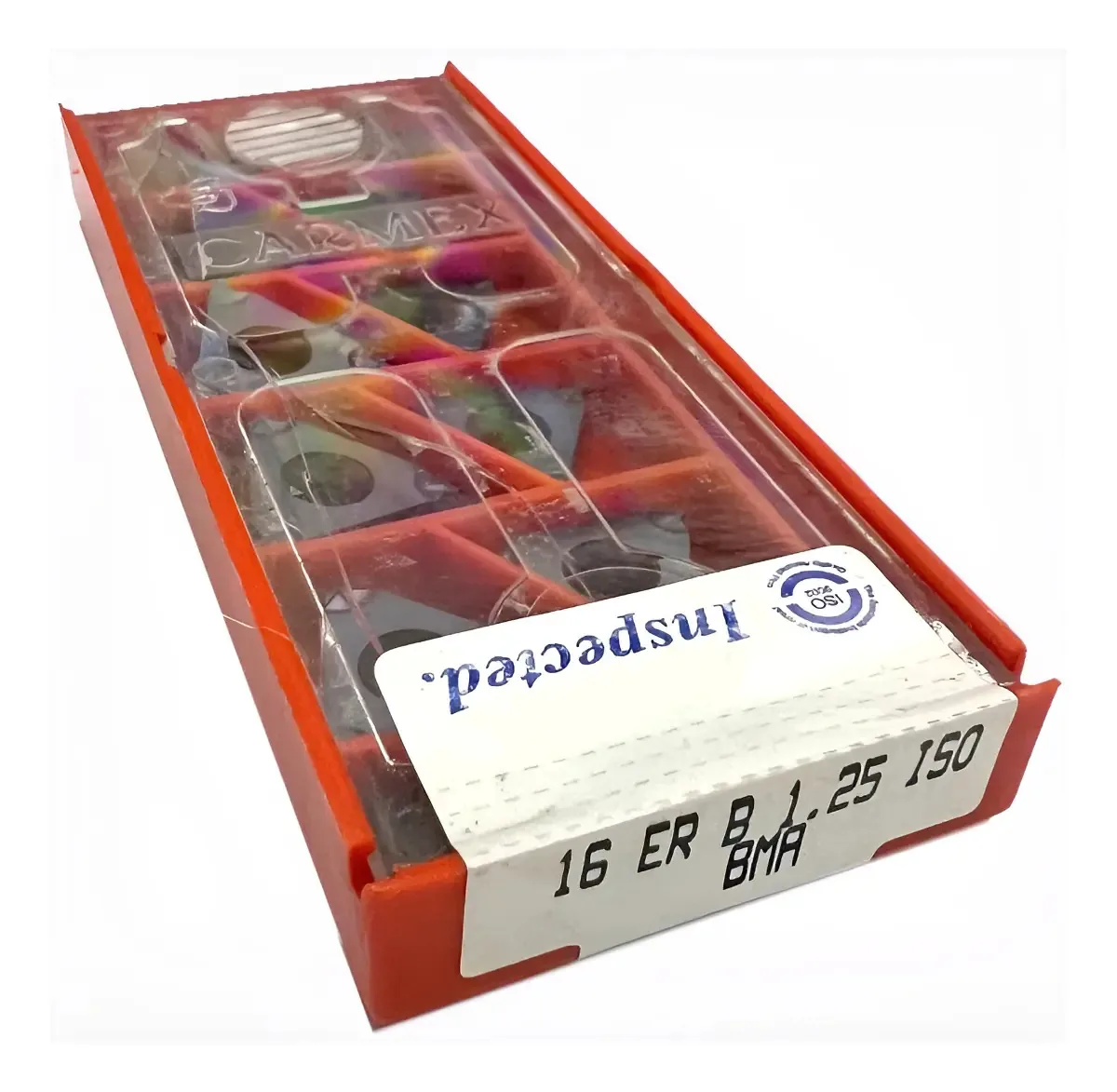 Inserto Carbide Carmex 16ERB1.25ISO-BMA 10 Unidades Usinagem Metais