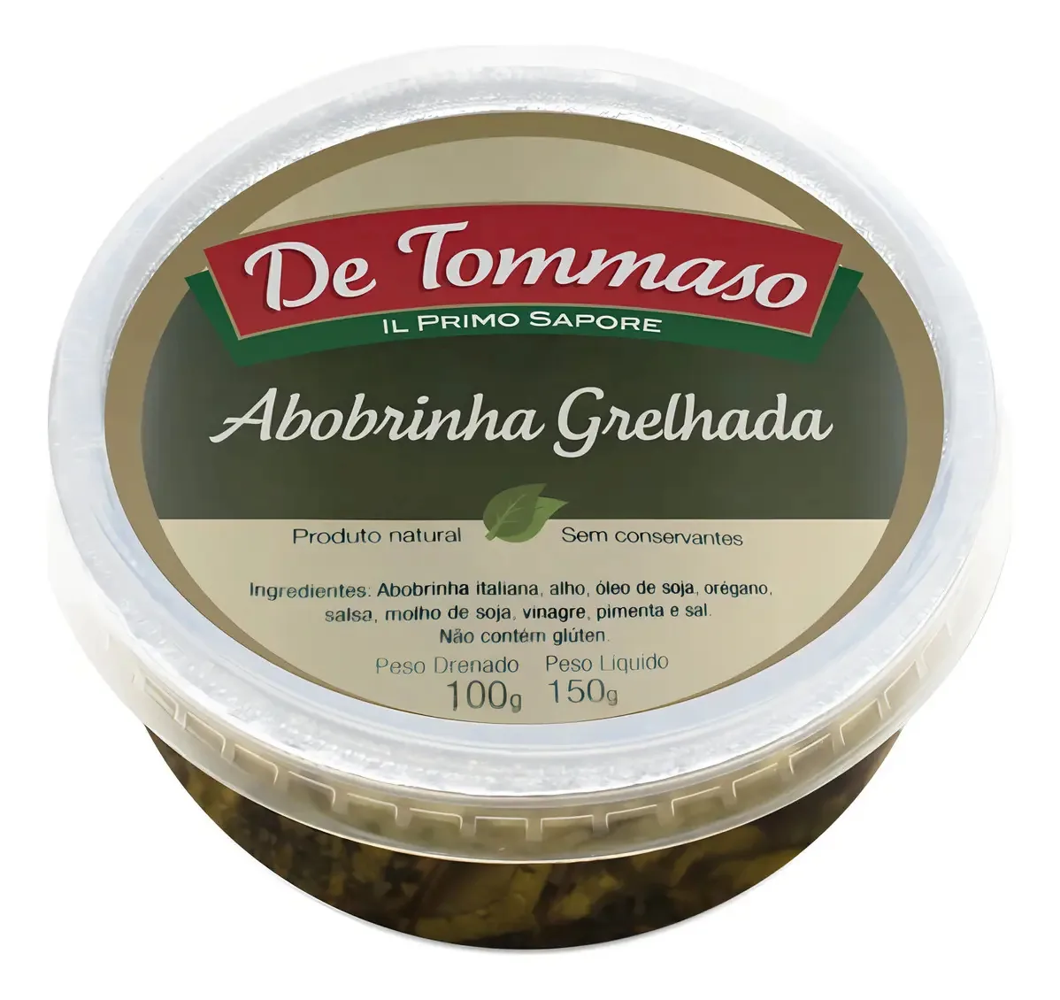 Abobrinha Tommaso Grelhada 150g