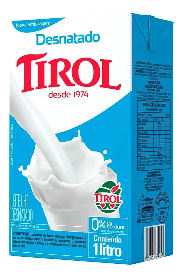 Leite L Vida Tirol Desn C/12