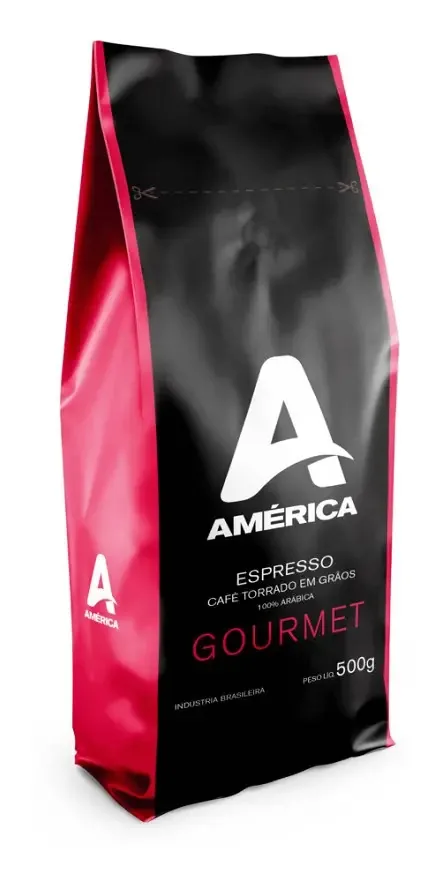 Café Em Grãos Gourmet América 100% Arabica 500g