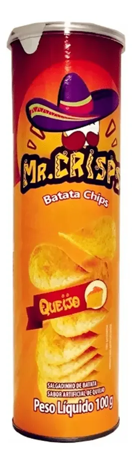 Batata Mr Crisps Queijo 100g