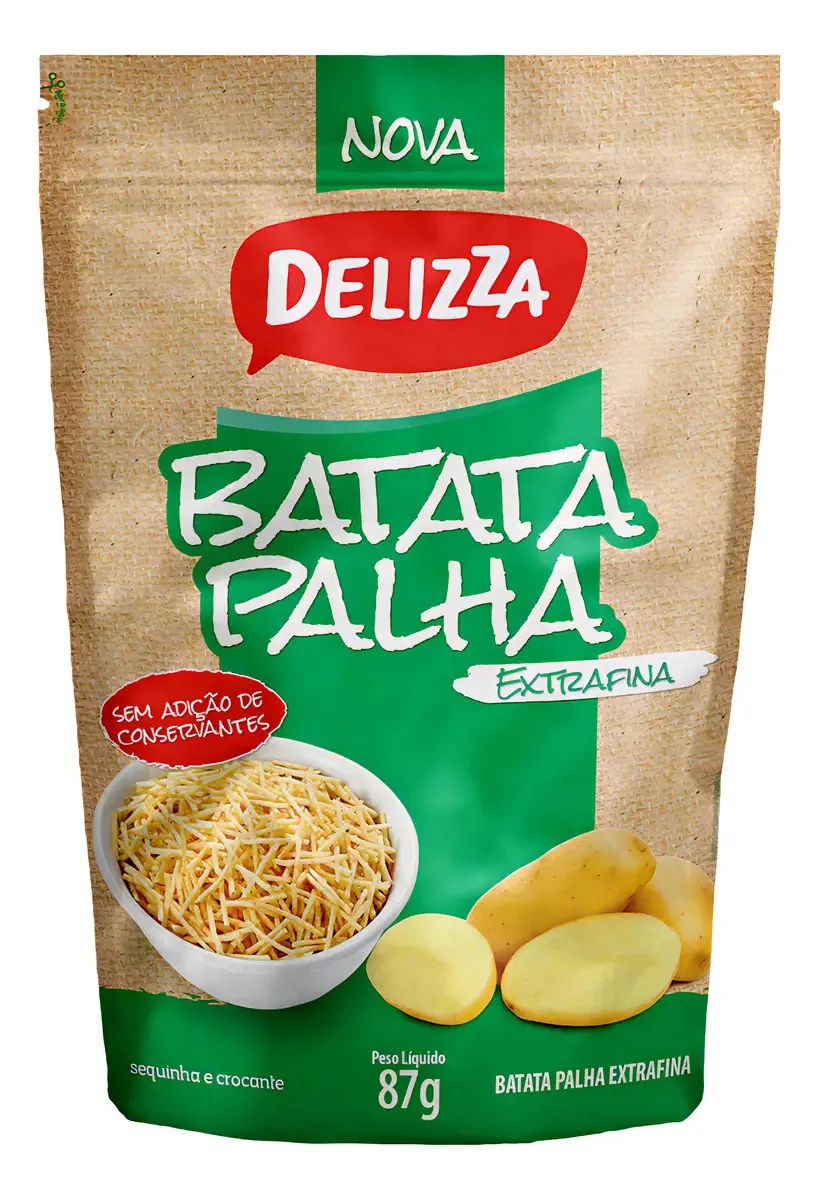 Batata Palha Delizza Extra Fina 87g