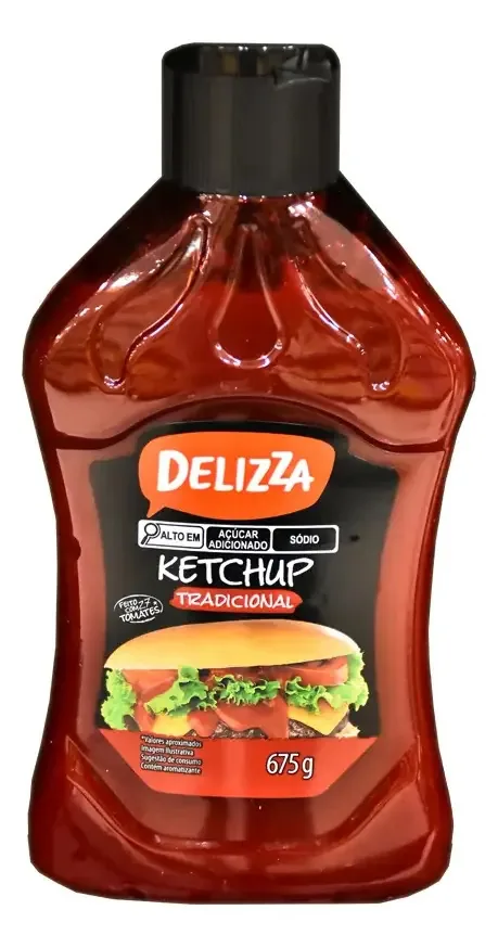 Ketchup Delizza Tradicional 675g