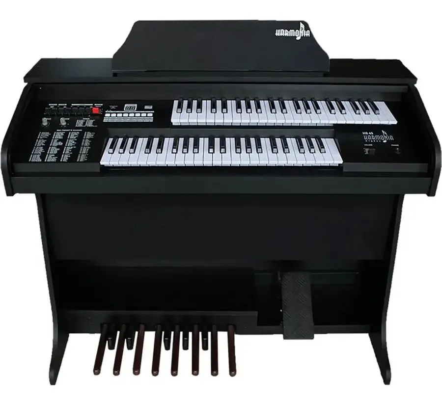 Orgao Eletronico Harmonia New Hs45 Preto Fosco