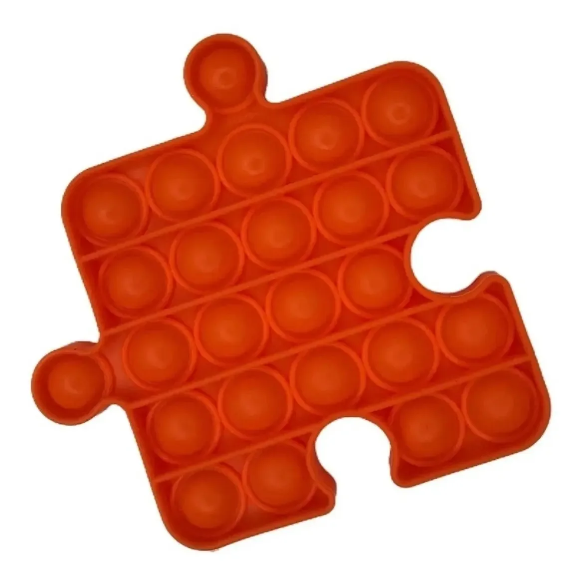 Pop It Fidget Toy, Empurre Pop Bubble Fidget Sensorial Toy Cor Quebra-cabeça