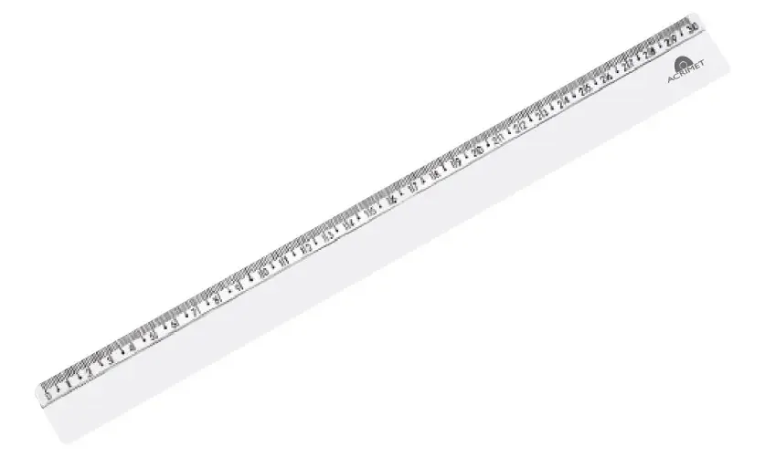 Regua Compacta 30cm Acrimet 50