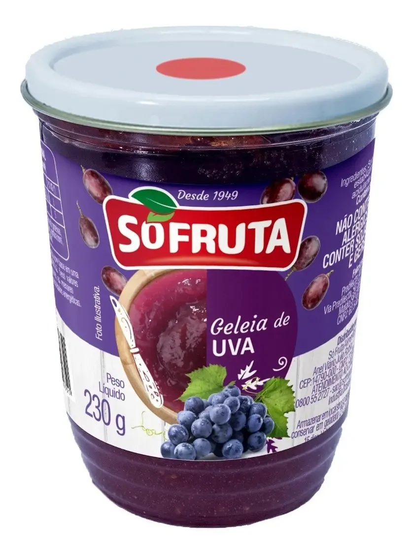 Geleia Uva Sofruta 230g