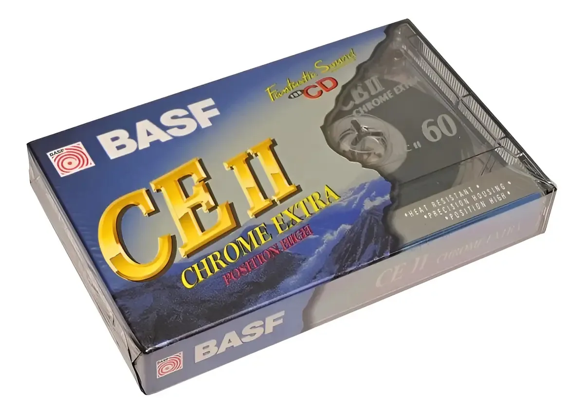 Fita Cassete Emtec Chrome T 60