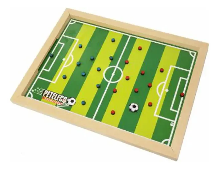 Jogo Peteleco Em Madeira Futebol De Dedo Infantil
