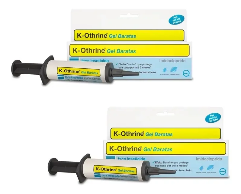 Gel K-Othrine Seringa gel mata baratas 10 g pacote x 2
