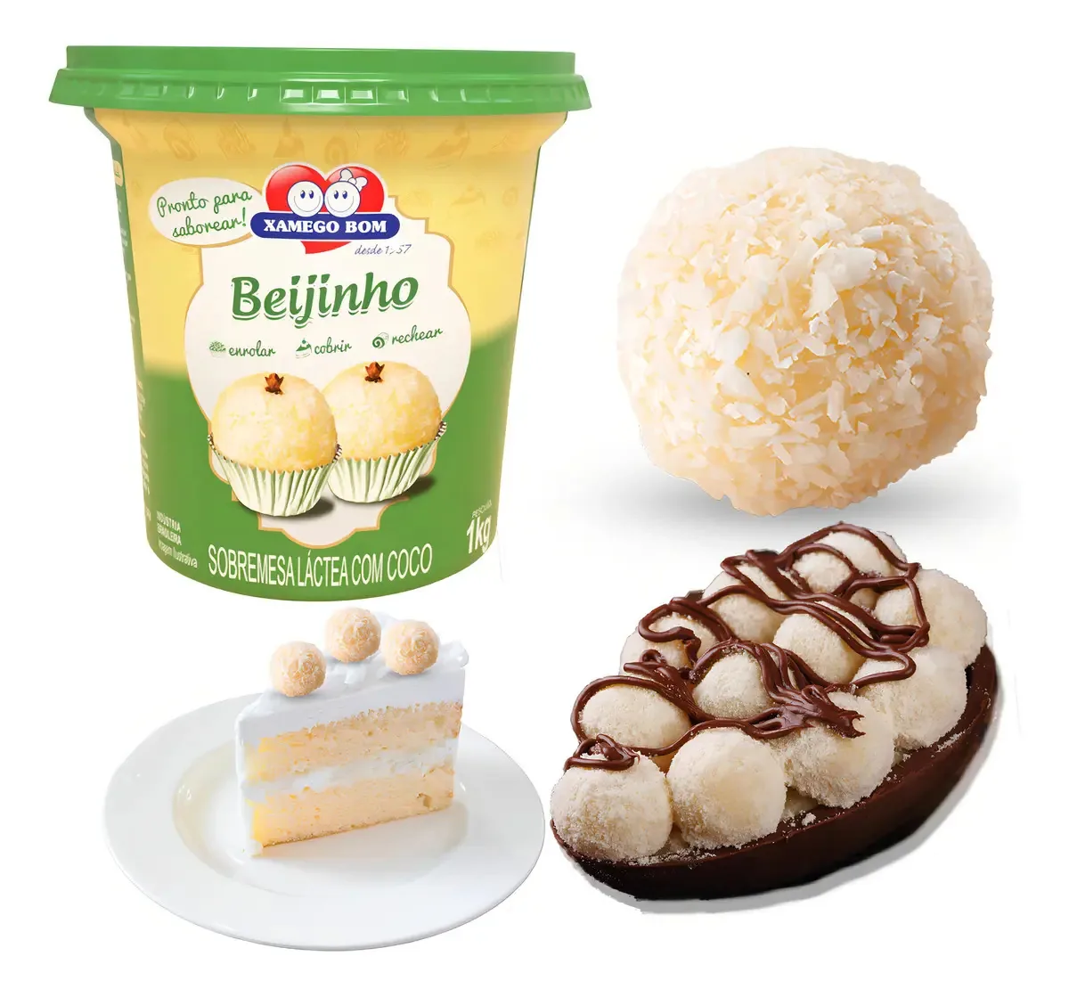 Beijinho Xamego Bom 1kg