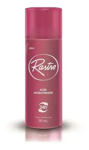 Antitranspirante em spray Rastro Tradicional Ação Antibacteriana