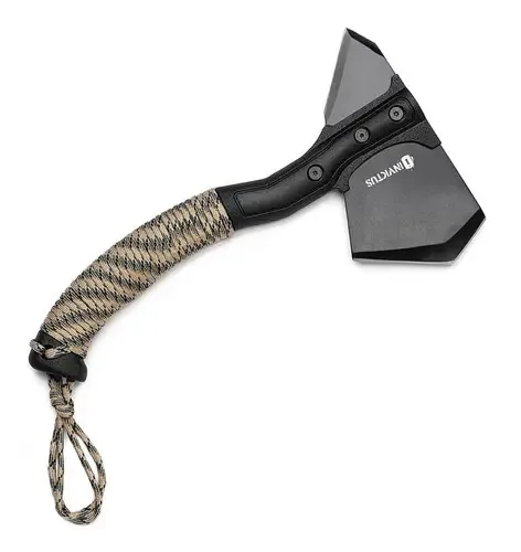 Machado Creta Invictus + Bainha - Aço Inoxidável E Paracord