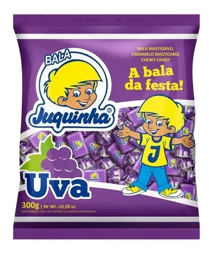 Bala Juquinha 300g Uva