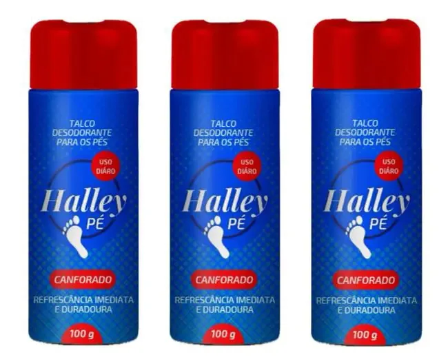 Talco Halley Pes Canforado