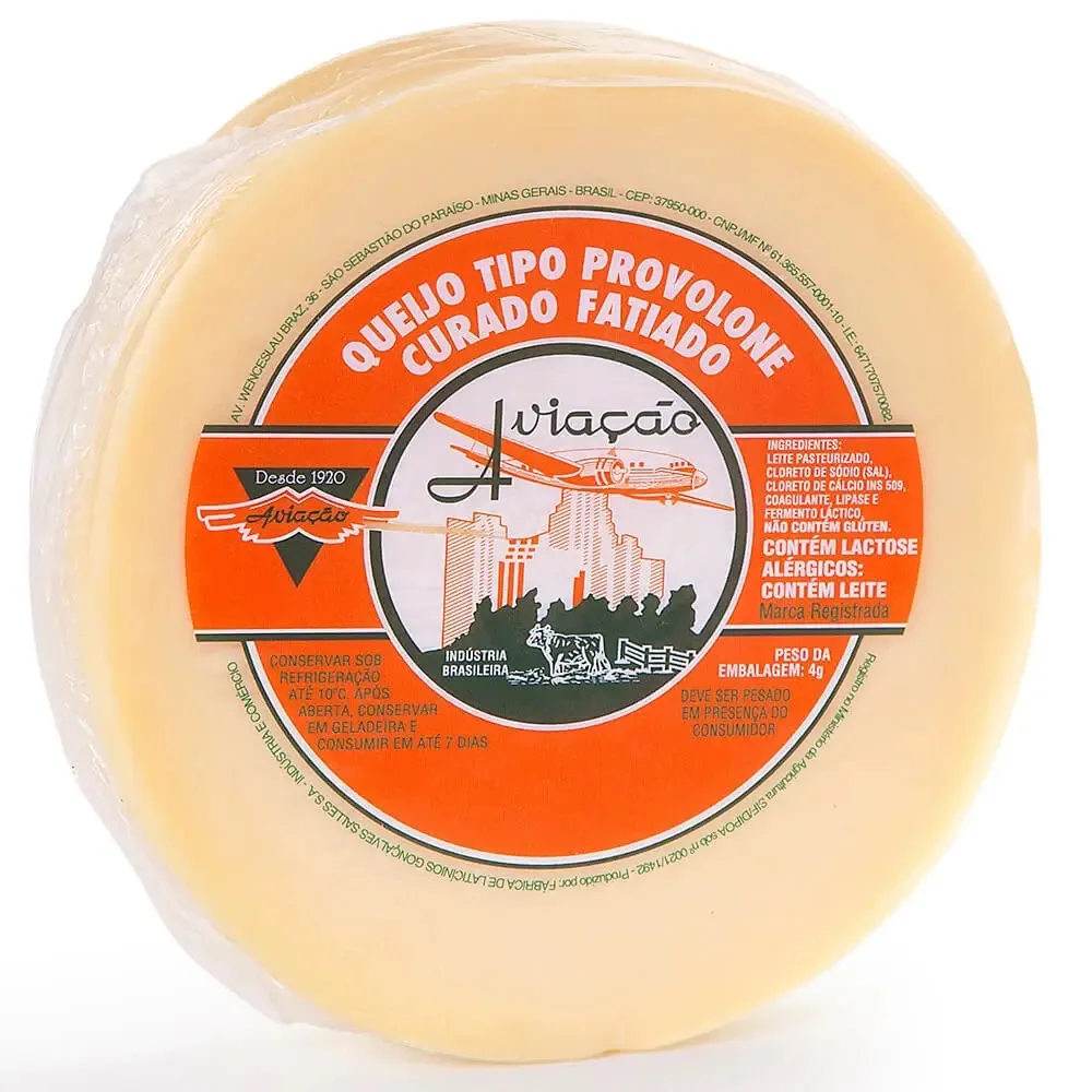 Queijo Aviacao Provolone Curado