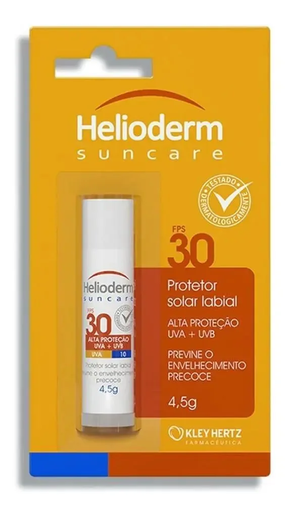 Protetor Solar Labial Helioderm Fps30 4,5g