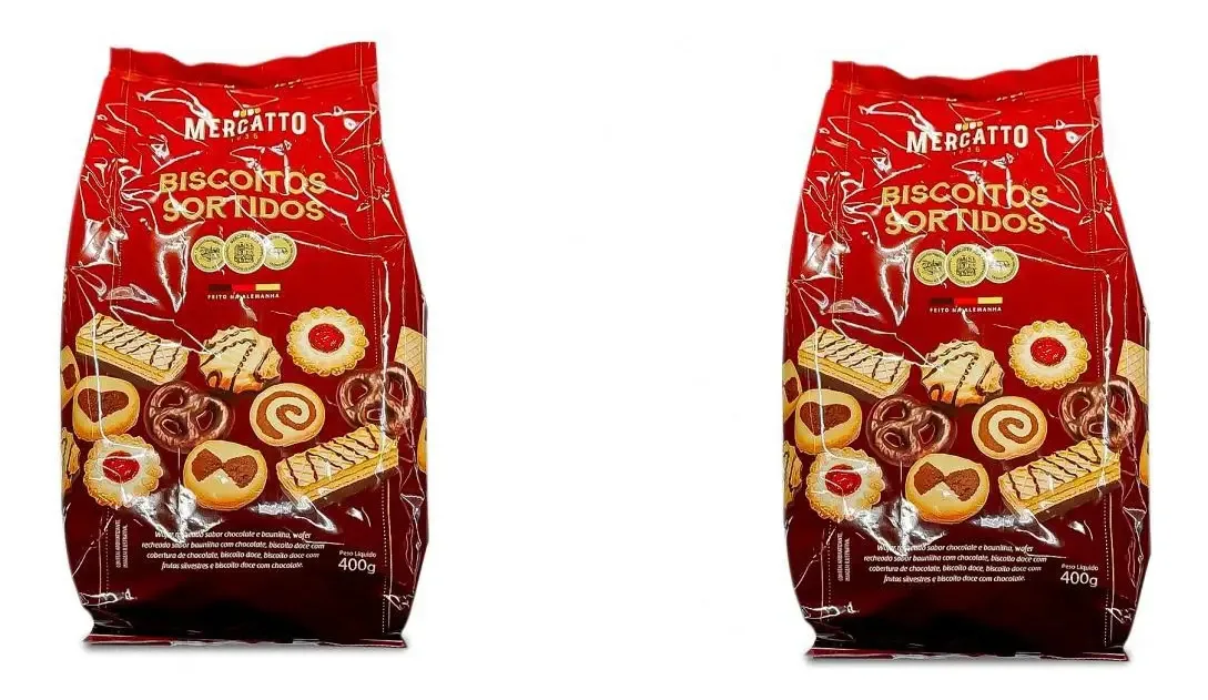 Mercatto Biscoitos Sortidos 400g