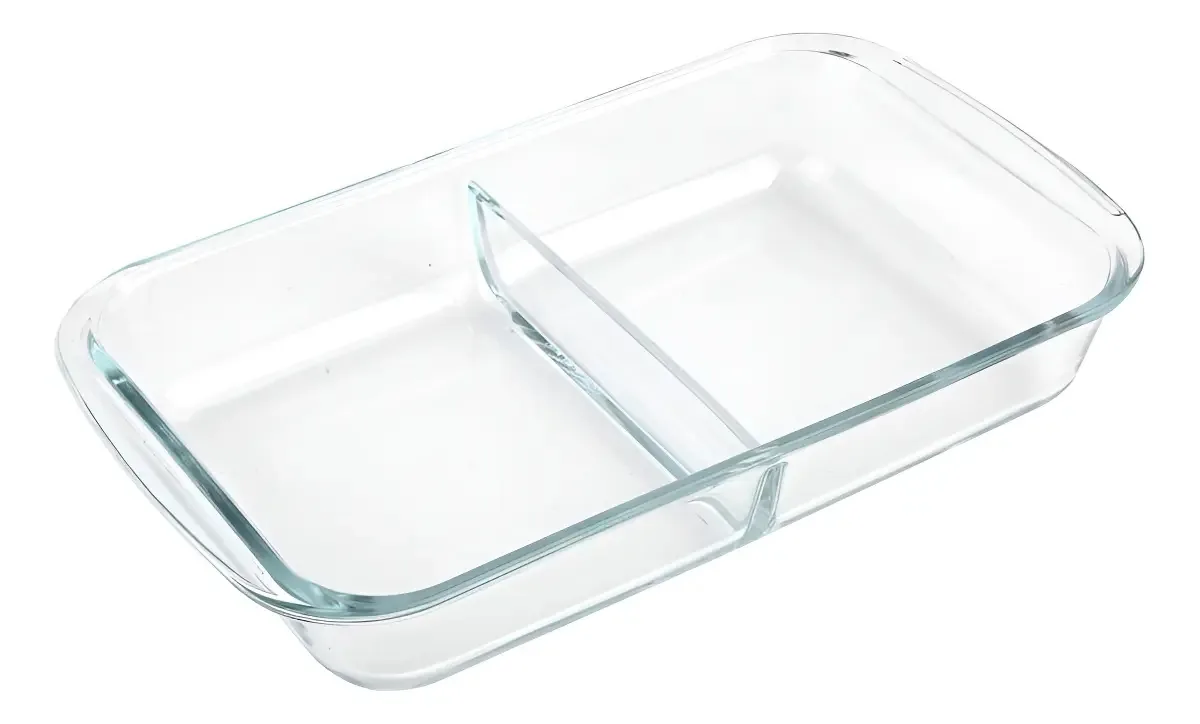 Assadeira Retangular Com Divisórias 29cm - A\casa