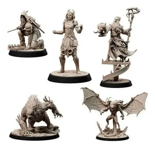Kit Miniatura Experimento Do Mago Dungeons And Dragons Rpg