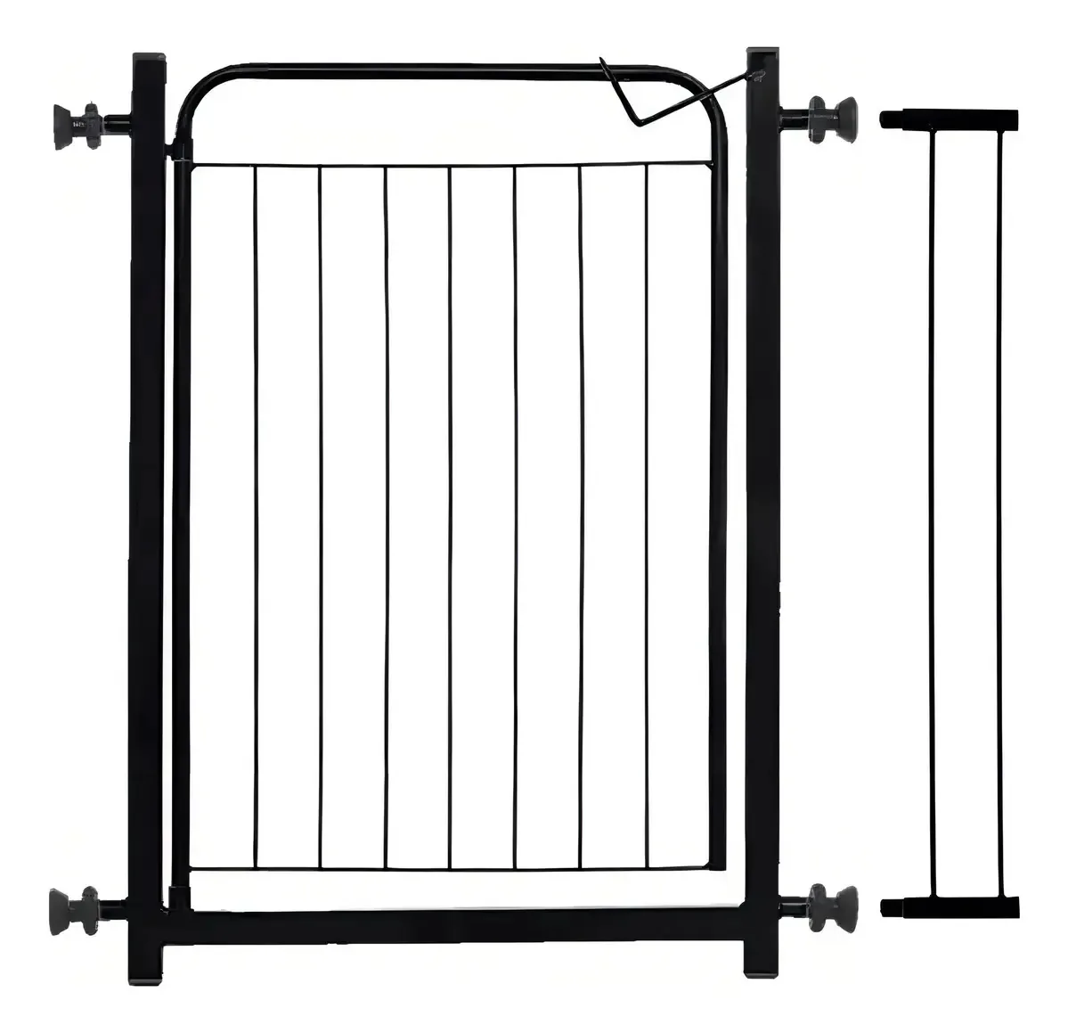 Grade Portão Porta Proteção Pets Crianças C/ Extensor