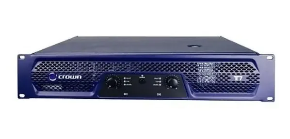 Amplificador Crown T7 Cor Preto