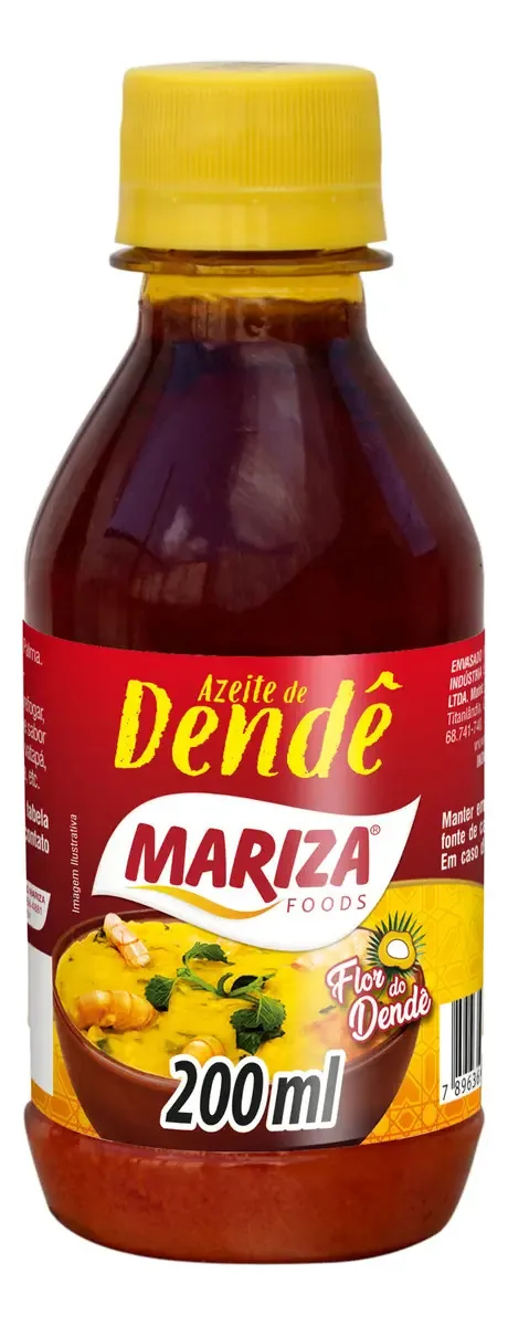 Azeite Dende Mariza 200ml
