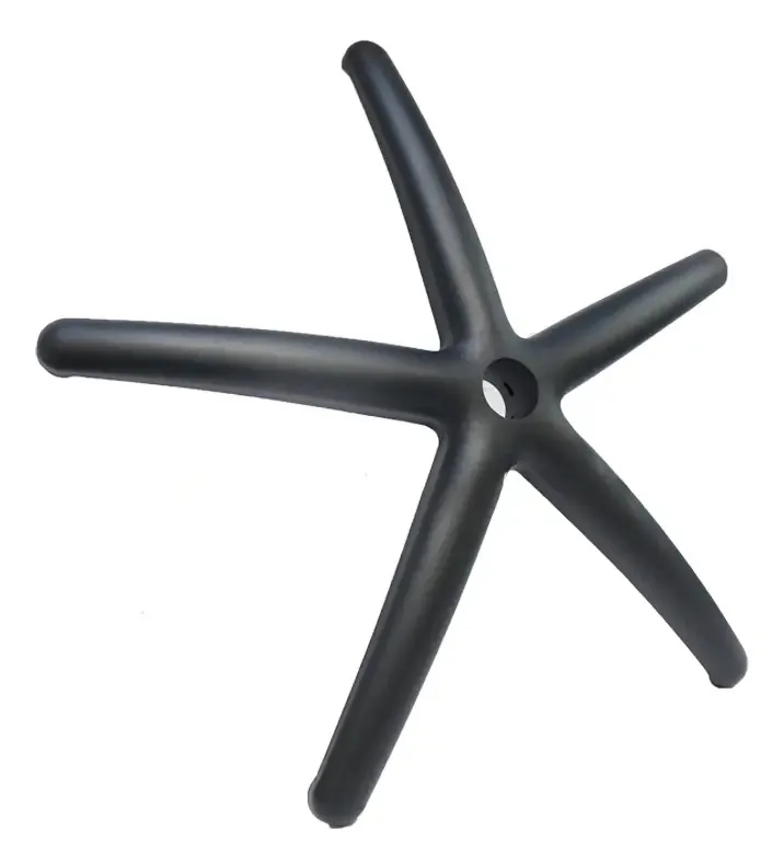 Base Para Cadeiras Gamer Ou Office Em Ferro Preto Fosco