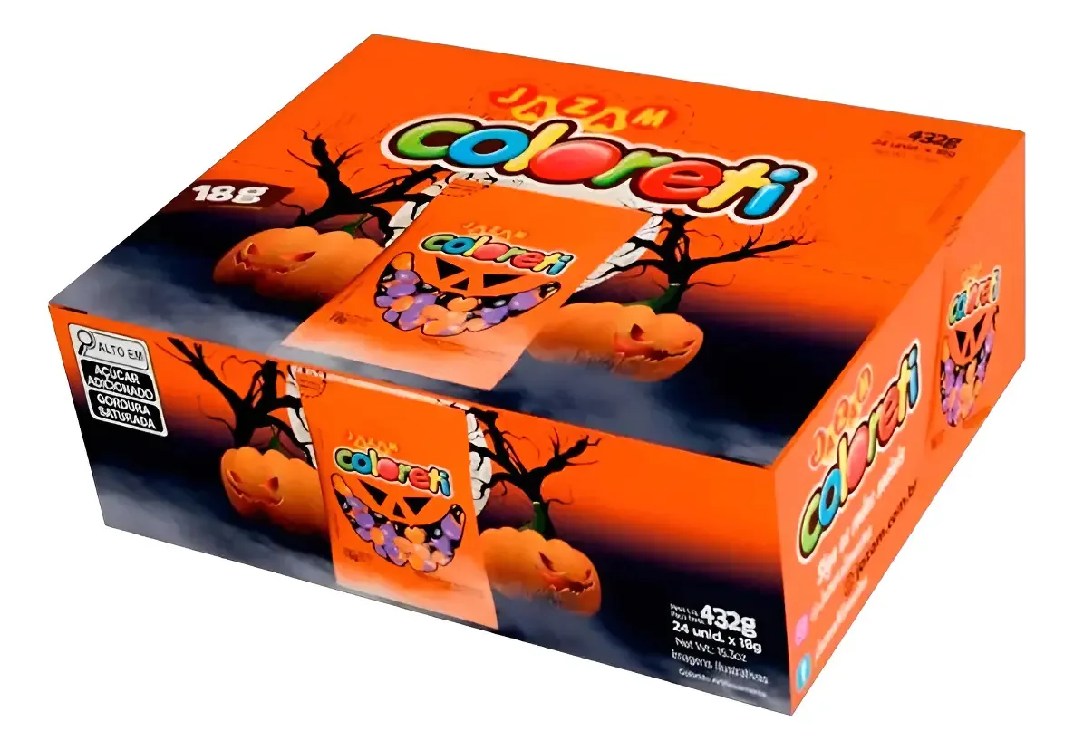 Coloreti Sache Halloween 18g Jazam