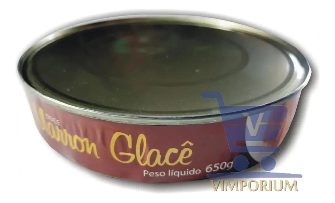 Tradicional Doce Marrom Glacê Lata com 650g - Doces Gigante