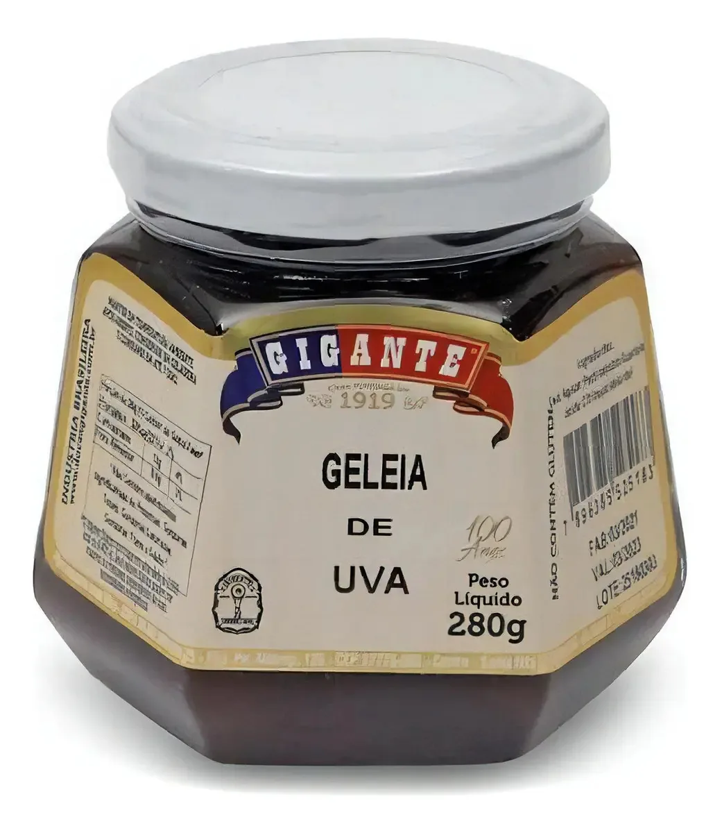 Geléia De Uva 280gr