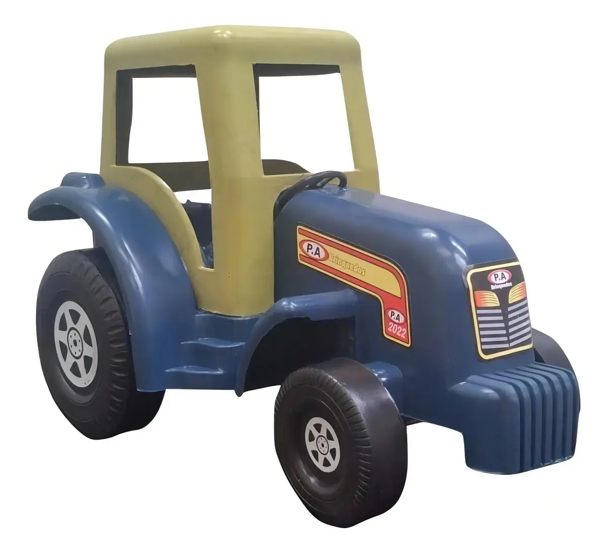 Trator De Plastico Brinquedo Infaltil Carrinho 23 Cm