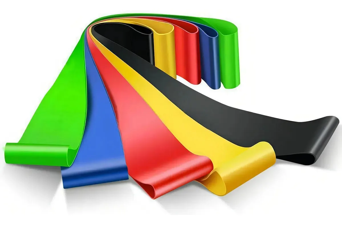Kit 5 Faixas Elásticas Mini Band Exercicios Fitness