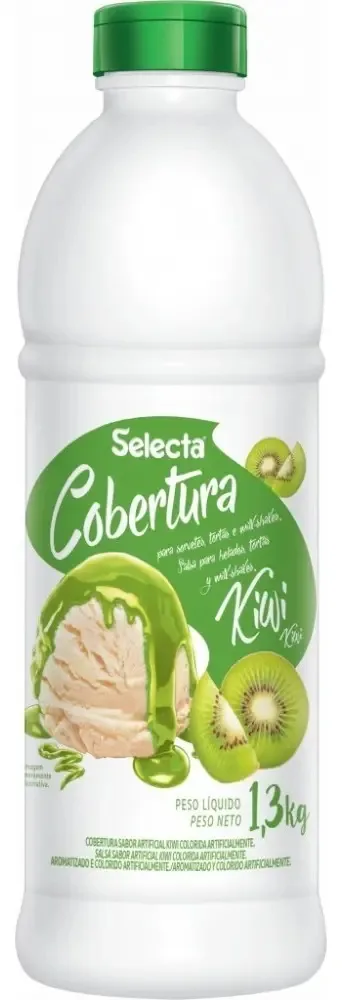 Cobertura Selecta 1,3kg Kiwi